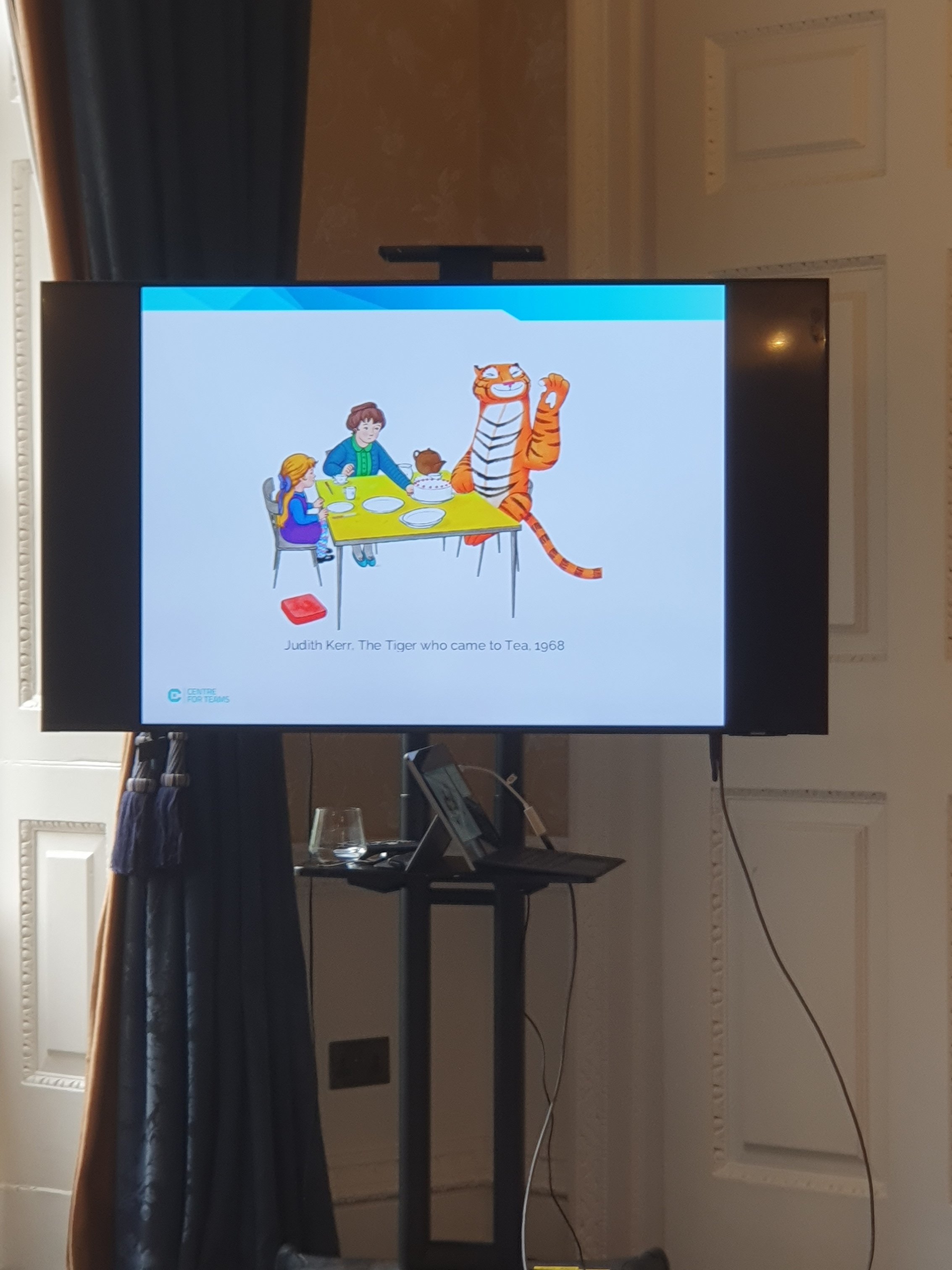 Invite the tiger to tea